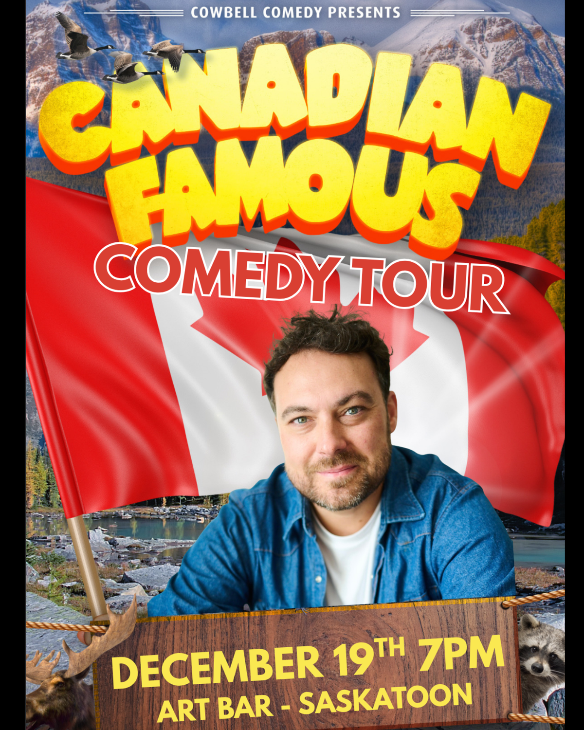 Saskatoon SK - Saturday Dec 19th 7pm @ Art Bar